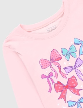 Playera The Children´s Place manga larga para niña