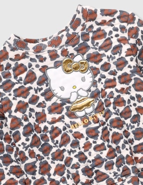 Conjunto Hello Kitty de algodón para niña