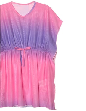 Salida de playa vestido Skysoul con jareta simulada para niña
