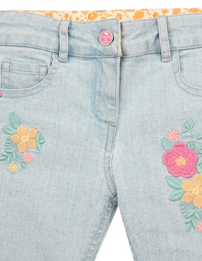 Jeans straight Ferrioni Brett para niña
