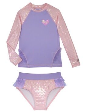 Conjunto wetshirt Sunskin para niña