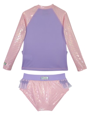 Conjunto wetshirt Sunskin para niña