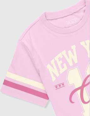 Playera The Children's Place manga corta para niña