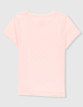 Playera Cat & Jack manga corta para niña