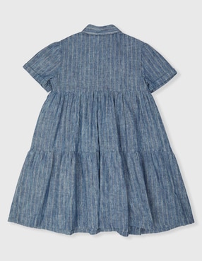 Vestido Ferrioni manga regular para niña