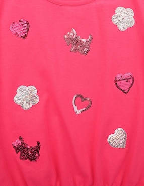Playera Ferrioni Rachell manga corta para niña