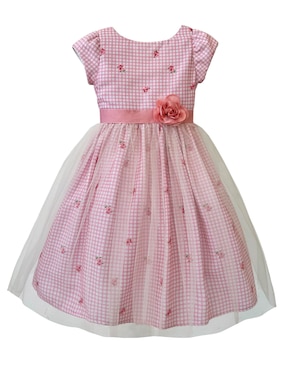 Vestido Nina Carol's manga regular para niña