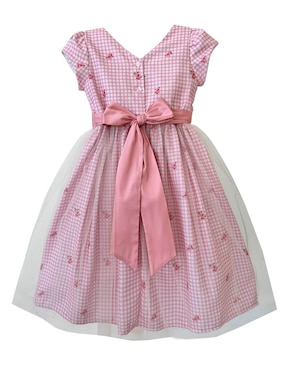 Vestido Nina Carol's manga regular para niña