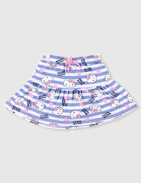 Falda short Hello Kitty para niña