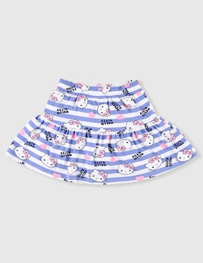 Falda short Hello Kitty para niña