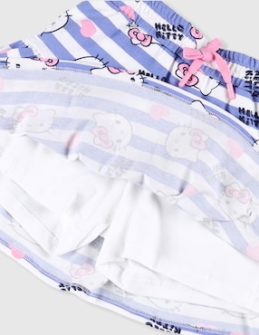 Falda short Hello Kitty para niña