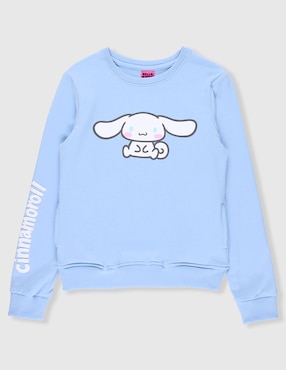 Sudadera Hello Kitty Cinnamoroll para niña
