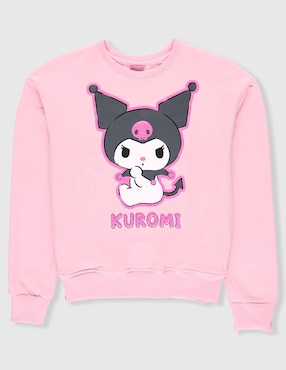 Sudadera Hello Kitty Kuromi para niña