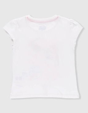 Playera Piquenique manga corta para niña