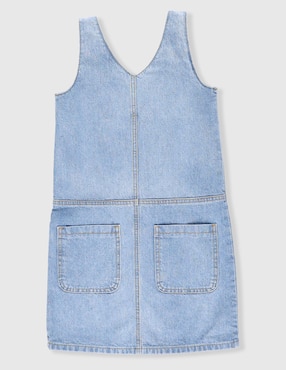 Vestido Piquenique sin manga para niña
