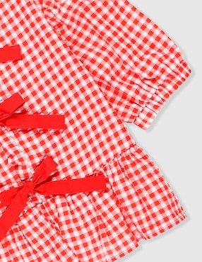 Conjunto Piquenique de algodón para niña