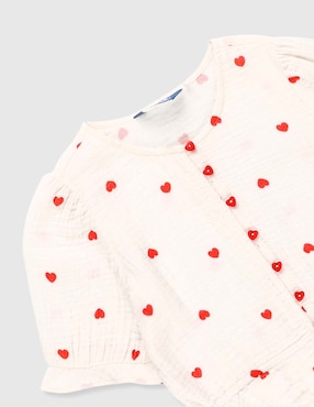 Conjunto Piquenique de algodón para niña