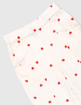 Conjunto Piquenique de algodón para niña