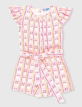 Romper Piquenique de algodón para niña