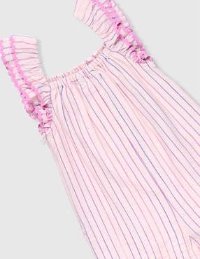 Jumpsuit Piquenique de algodón para niña