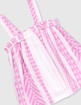 Conjunto casual Piquenique para niña