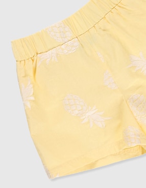 Conjunto Piquenique de algodón para niña
