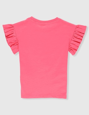 Playera Piquenique manga corta para niña