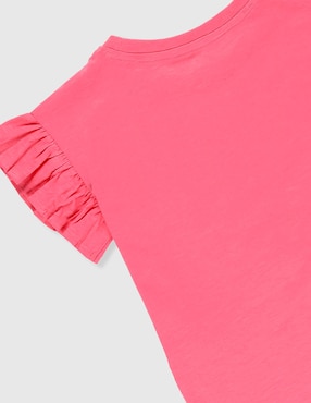 Playera Piquenique manga corta para niña