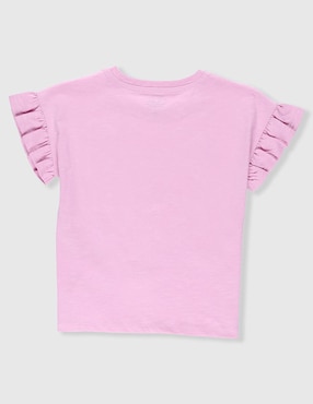 Playera Piquenique manga corta para niña