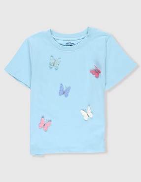 Playera Piquenique manga corta para niña