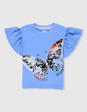 Playera Piquenique manga corta para niña