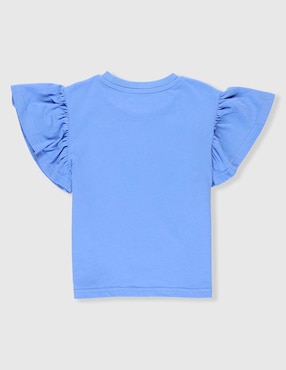 Playera Piquenique manga corta para niña