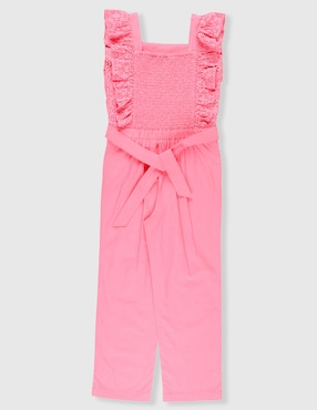 Jumpsuit Piquenique de algodón para niña