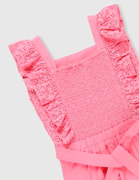 Jumpsuit Piquenique de algodón para niña