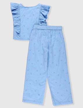 Conjunto Piquenique de algodón para niña