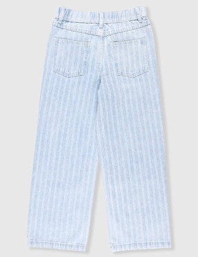 Jeans relaxed Piquenique para niña