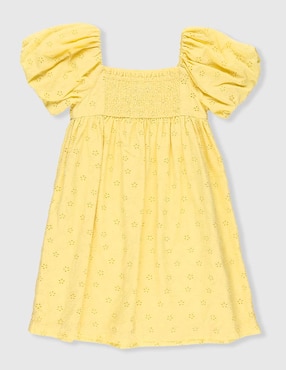 Vestido Piquenique Collection manga globo para niña
