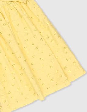 Vestido Piquenique Collection manga globo para niña