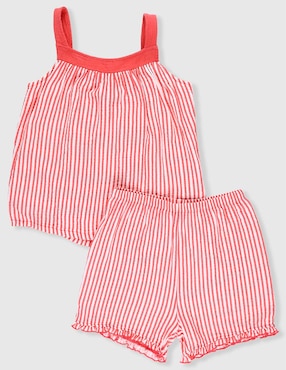 Set traje de baño short Piquenique para niña