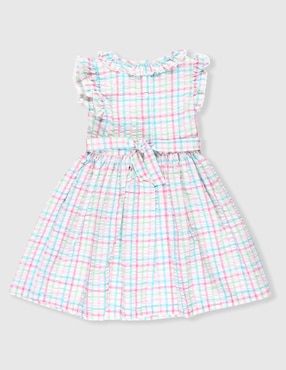 Vestido Bonnie Jean manga mariposa para niña