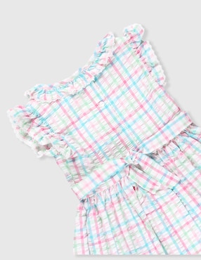 Vestido Bonnie Jean manga mariposa para niña