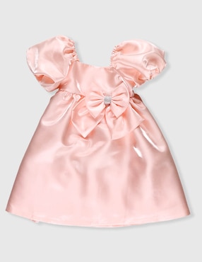 Vestido Bonnie Jean manga globo para niña