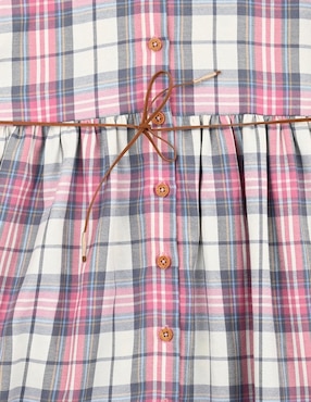 Vestido Ferrioni Kenty manga con elevador para niña