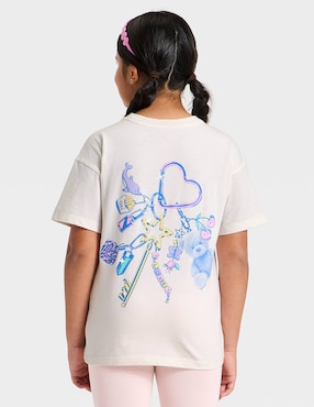 Playera Cat & Jack manga corta para niña