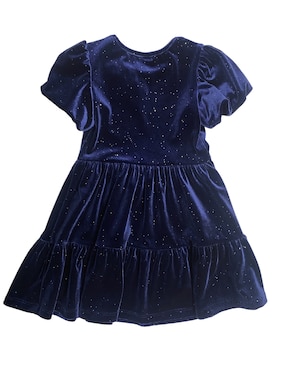 Vestido Fiorella manga regular para niña
