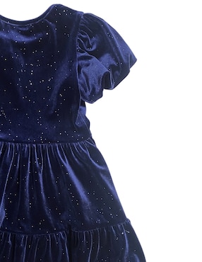 Vestido Fiorella manga regular para niña