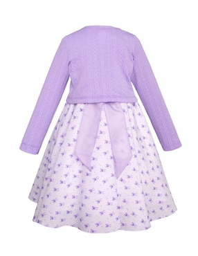 Vestido con suéter Gerat Casual manga regular para niña
