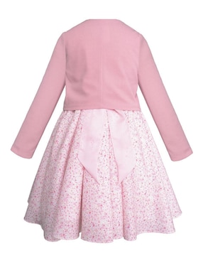 Vestido con suéter Gerat Casual manga regular para niña