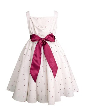 Vestido con suéter Gerat Casual manga regular para niña