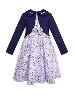 Vestido con suéter Gerat Montevideo manga larga para niña